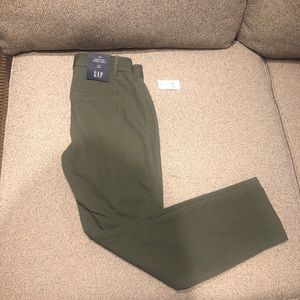 Gap signature skinny ankle green 2